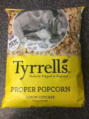 Today's Review: Tyrrell's Lemon Cupcake Popcorn Today's Review: Tyrrell's Lemon Cupcake Popcorn
