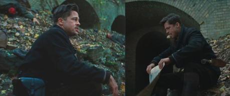 Lt. Aldo Raine Leads the Inglourious Basterds Aldo's thick belt is durable enough to carry both his pistol holster and knife scabbard.