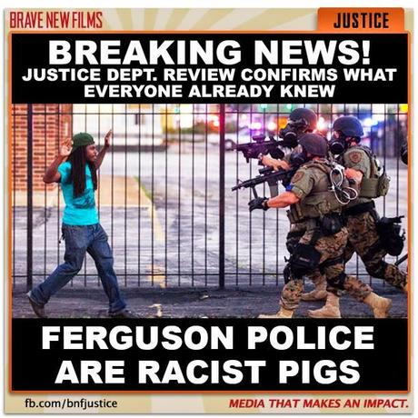 Justice Dept. Says The Ferguson Demonstrators Were Right
