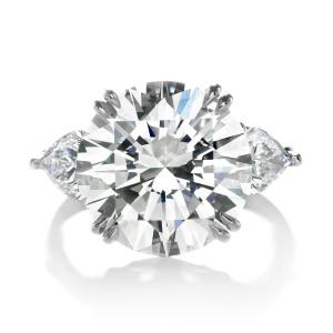 Forevermark by Premier Gem 10.08 ctw Diamond Ring with Round Brilliant Forevermark Diamonds set in Platinum