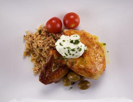 Chicken with Oriental “Couscous”