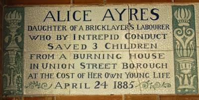 Postman's Park (2): Alice Ayres