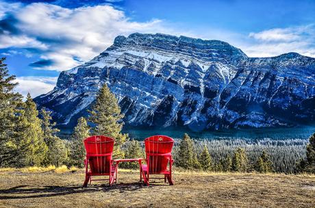 Adirondack Chairs in Banff Alberta