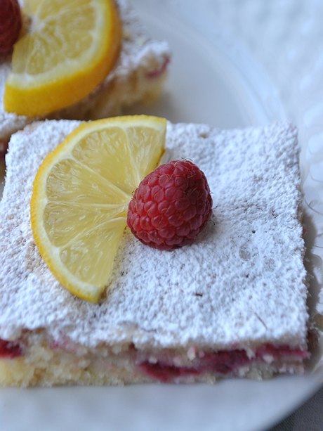 lemon raspberry dessert