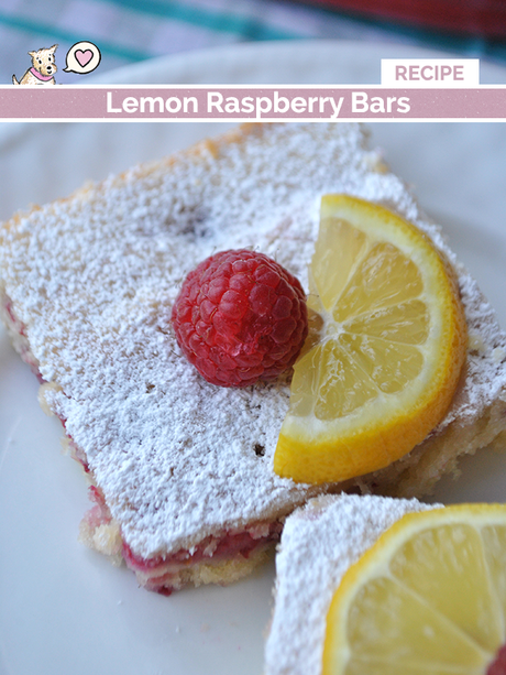 lemon raspberry bars recipe
