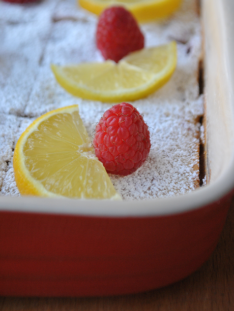 lemon raspberry brownies recipe