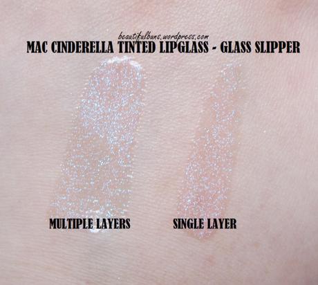 MAC Cinderella tinted Lipglass glass slipper 10