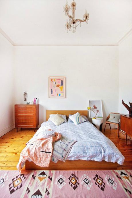 This is the art- now see this Australian home! bedroom