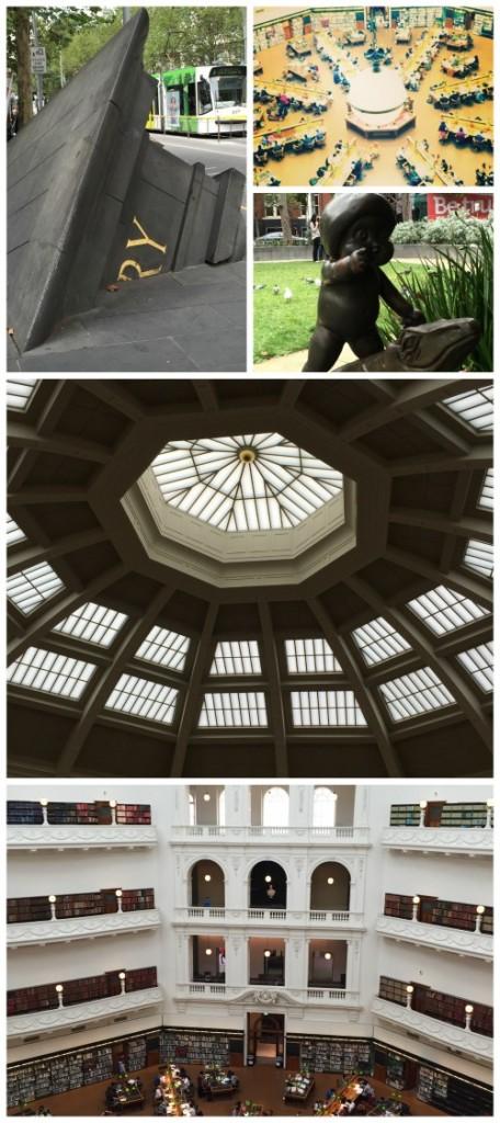 A Day Out in Melbourne State library of victoria