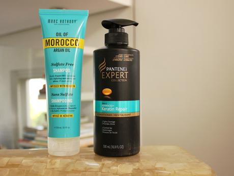 Pantene Advanced Keratin Conditioner & Marc Anthony Argan Oil Sulfate-Free Shampoo | Beef Up Those Strands Before Summer!