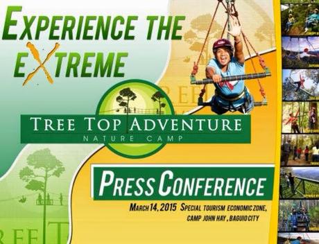 TREE TOP ADVENTURE BAGUIO: Experience the Extreme Press Conference and Tour