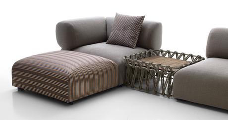 Patricia Urquiola's new outdoor textile furniture