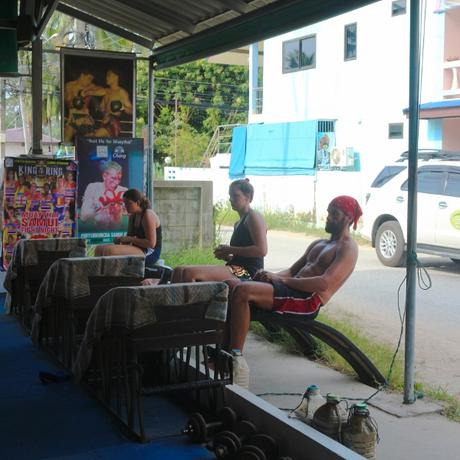 Family Kickboxing at Jun Muay Thai in Koh Samui Family Kickboxing at Jun Muay Thai in Koh Samui