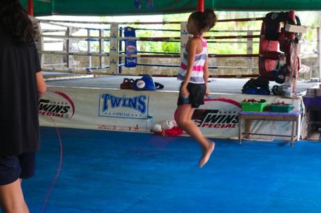Family Kickboxing at Jun Muay Thai in Koh Samui Family Kickboxing at Jun Muay Thai in Koh Samui