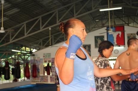 Family Kickboxing at Jun Muay Thai in Koh Samui Family Kickboxing at Jun Muay Thai in Koh Samui