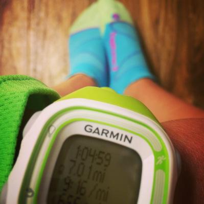 Not sure how to approach my 5K run garmin feetures