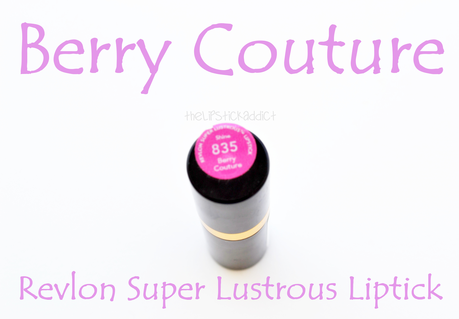 Revlon Super Lustrous Lipstick Berry Couture Revlon Super Lustrous Lipstick Berry Couture