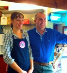 Producer: Stewart Tower Dairy, Stanley, Perthshire Stewart tower dairy Stanley oerth Perthshire Gleneagles Neil Linsey butler