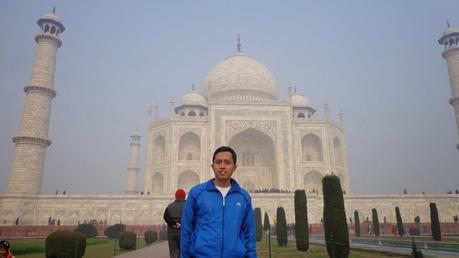 Standing in Awe of the Taj Mahal