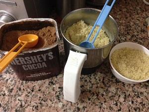 Homemade Almond Powder in Plain and Chocolate Flavor for Kids homemade almond powder12