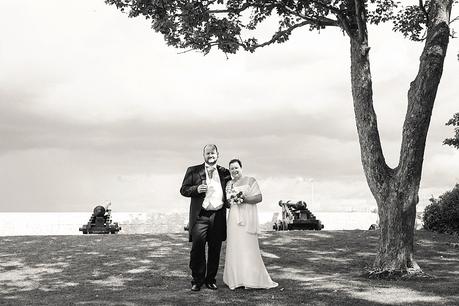 Steve & Jan’s Portland Castle Wedding portland castle wedding photographers