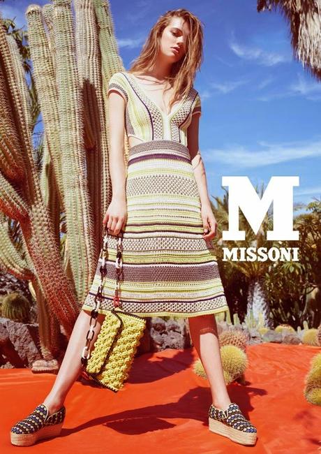 M Missoni Spring/ Summer 2015 Ad Campaign M Missoni Spring/ Summer 2015 Ad Campaign