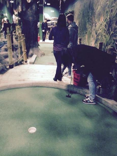 Top 5 tips for playing mini golf (and not stropping!) Jungle Rumble Cabot Circus Mini Golf