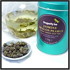 Product review: Dragonfly Tea Jasmine Dragon Pearls dragonfly tea jasmine dragone pearls