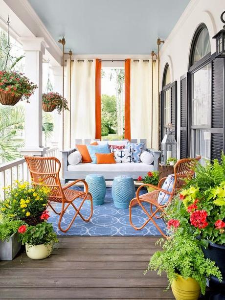 Gorgeous porch inspiration for spring Gorgeous porch inspiration for spring