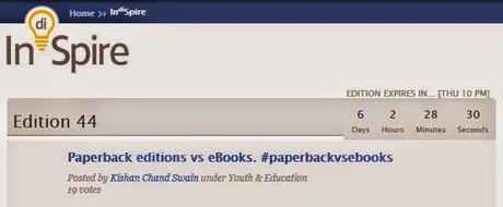 Paperback editions vs. eBooks