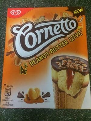 Today's Review: Wall's Cornetto Peanut Butter Love