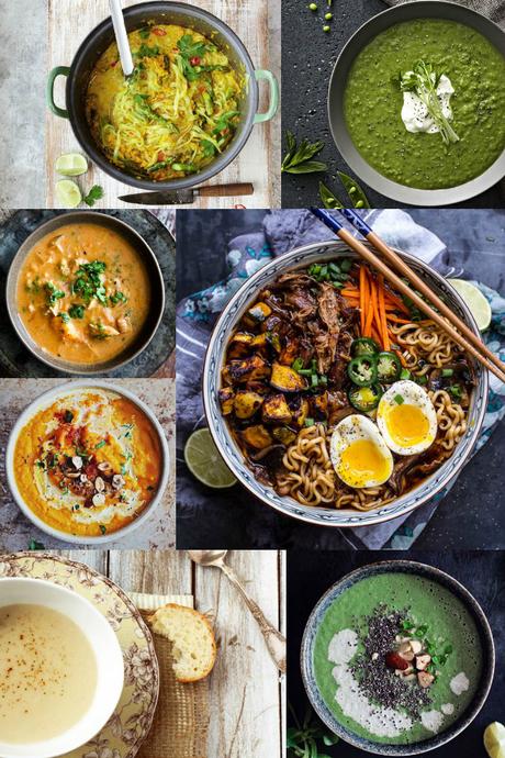 Sunday Postcards: Delicious Soups SOUPS MOOD BOARD MAIN FAF