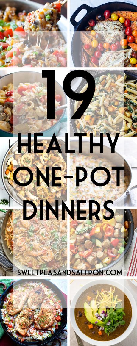 19 Healthy One-Pot Dinners | sweetpeasandsaffron.com @sweetpeasaffron