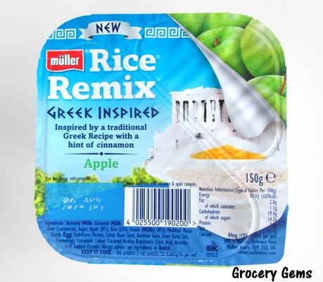 Review: Müller Rice Remix Greek Inspired - Apple