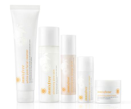 Beauty News: Innisfree launches the Whitening Pore Line of skincare products innisfree Whitening Pore Line_Set