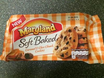 Today's Review: Maryland Soft Baked Caramel & Choc Chunk Cookies