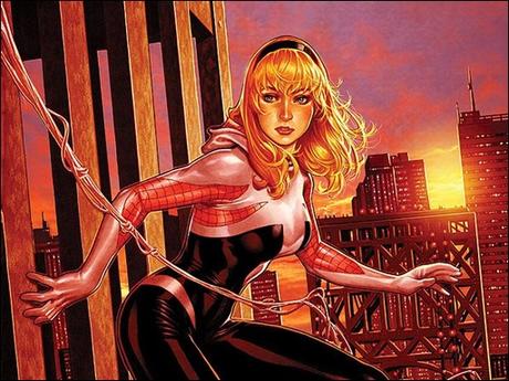 Spider-Gwen #4 NYC Variant by Mark Brooks
