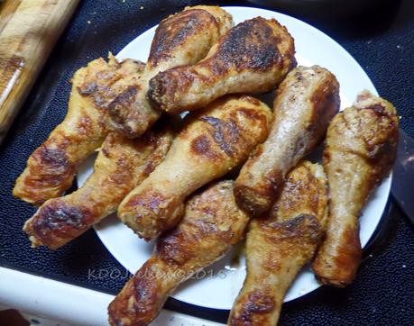 Pan-fried Buttermilk Marinated Chicken Drumsticks