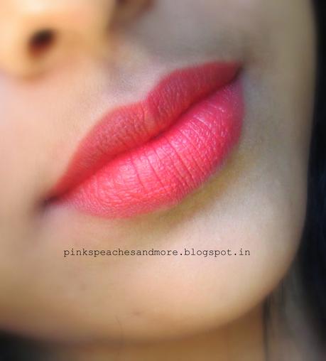 Lakme Absolute Sculpt Studio HD Matte Lipstick in Coral Flare| First Impressions and Swatches