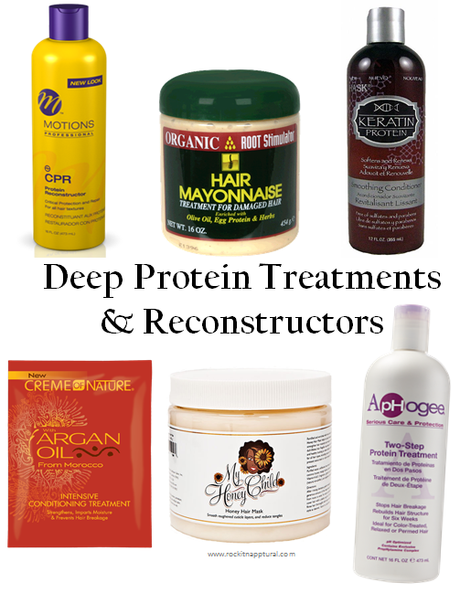 Protein Treatments for severely damaged hair