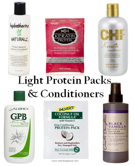 Protein treatments for damaged hair
