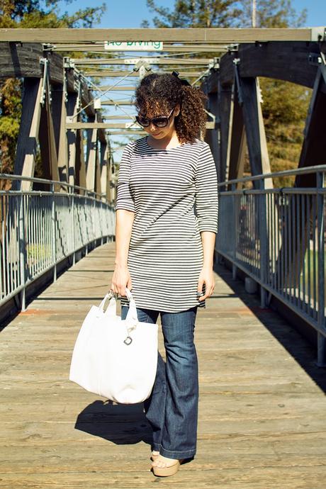 Layering: Dress Over Jeans