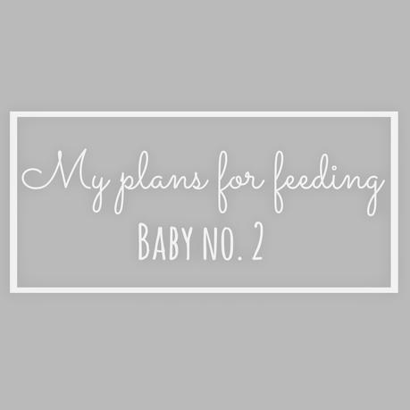 To breastfeed or not // My plans for baby no. 2