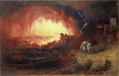 The Destruction of Sodom and Gomorrah by John Martin (1852)