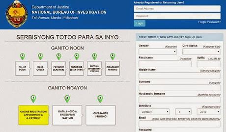 NBI Clearance online application implemented, no more walk-ins!