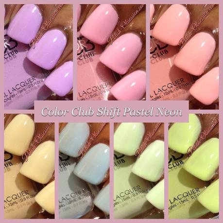 Color Club Pastel Neon Collection