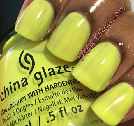 China Glaze - Yellow Polka Dot Bikini