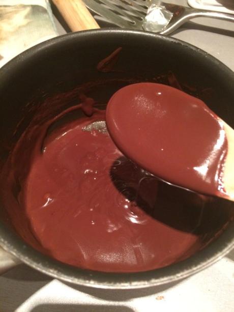 easy simple chocolate ganache recipe using milk instead of cream