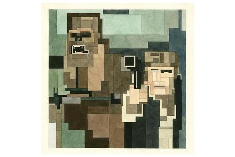 Adam Lister Pixelated Art
