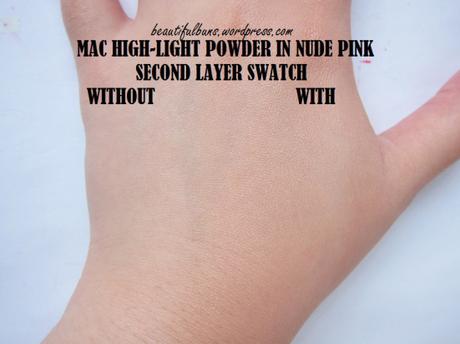 Review: MAC Philip Treacy High-Light Powder Poudre Lumiere MAC High-light powder nude pink 5